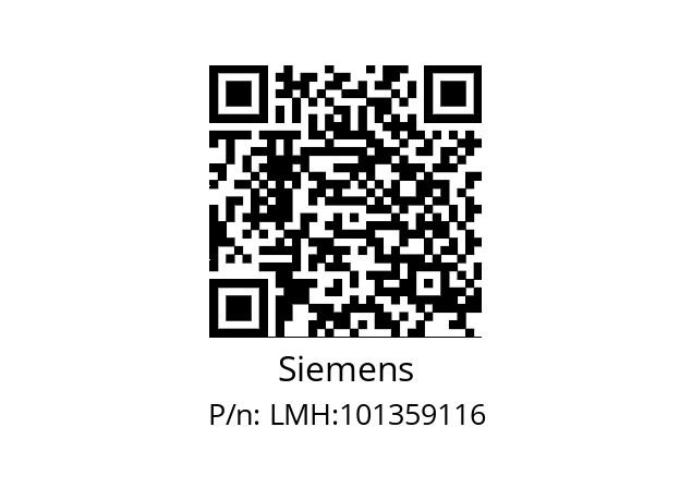   Siemens LMH:101359116