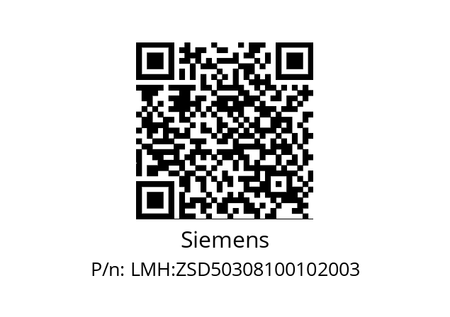   Siemens LMH:ZSD50308100102003