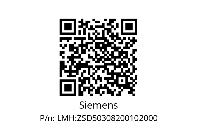   Siemens LMH:ZSD50308200102000