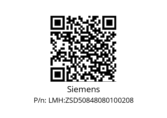   Siemens LMH:ZSD50848080100208