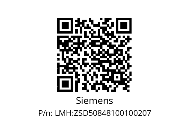   Siemens LMH:ZSD50848100100207