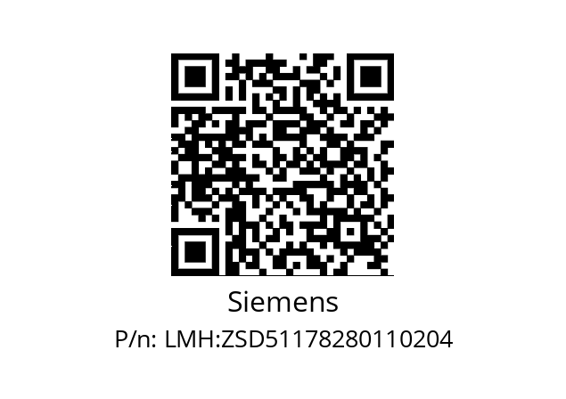   Siemens LMH:ZSD51178280110204