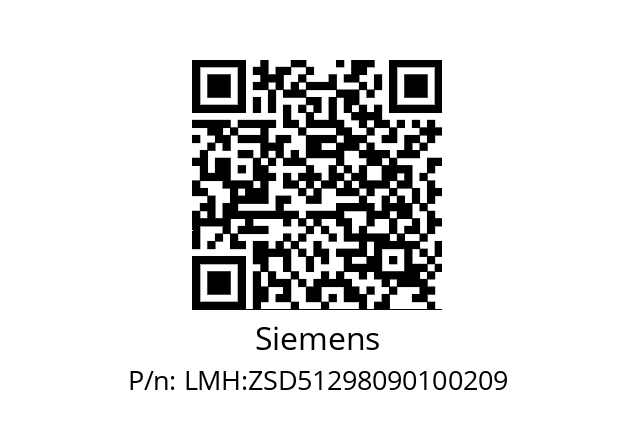   Siemens LMH:ZSD51298090100209