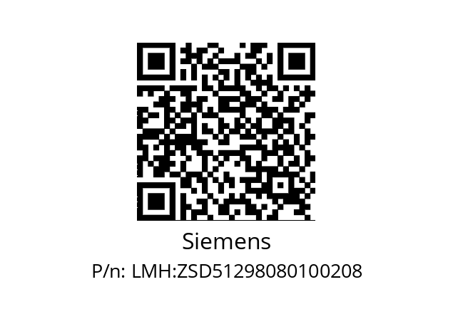   Siemens LMH:ZSD51298080100208