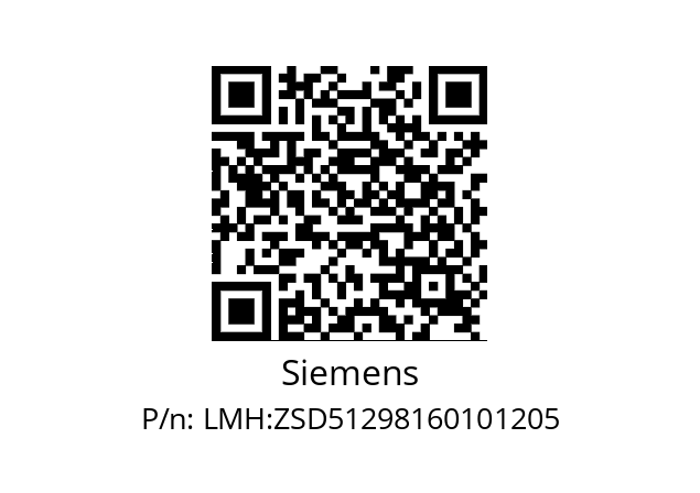   Siemens LMH:ZSD51298160101205