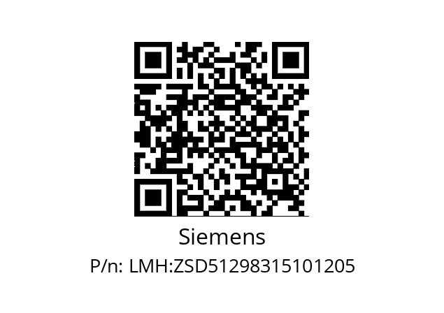   Siemens LMH:ZSD51298315101205