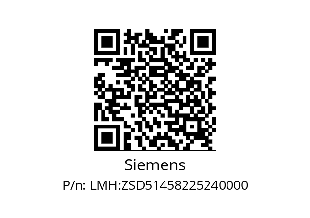   Siemens LMH:ZSD51458225240000