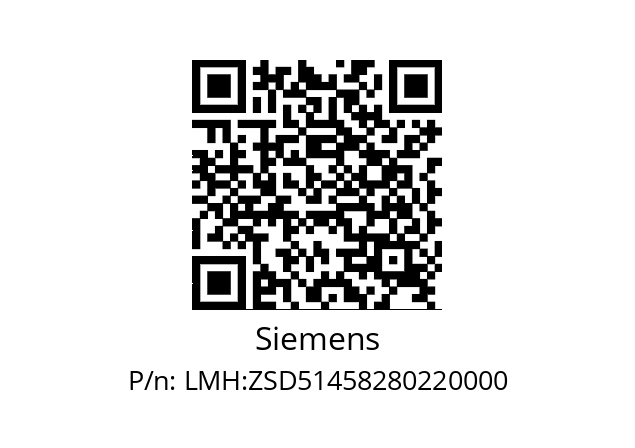   Siemens LMH:ZSD51458280220000