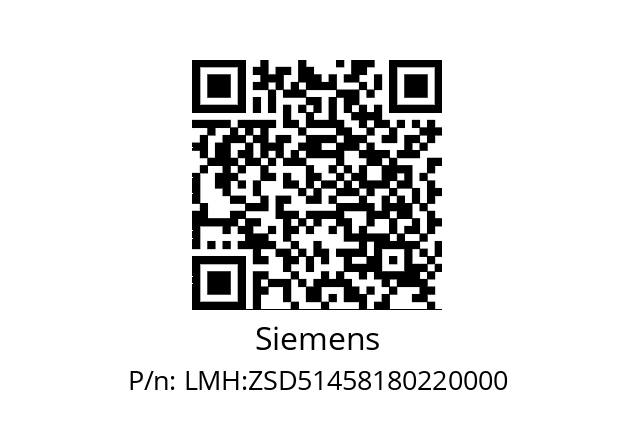   Siemens LMH:ZSD51458180220000