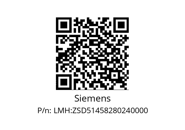   Siemens LMH:ZSD51458280240000