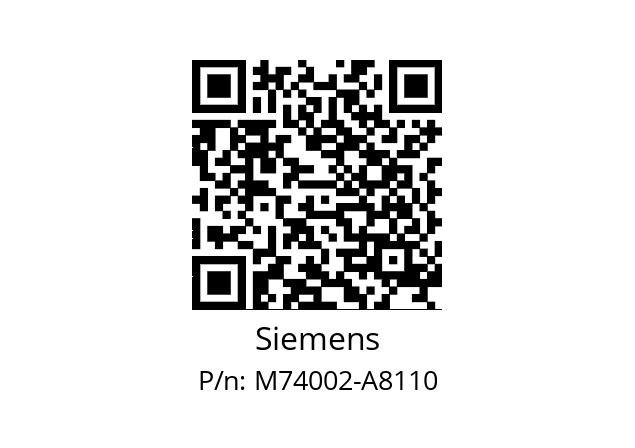   Siemens M74002-A8110