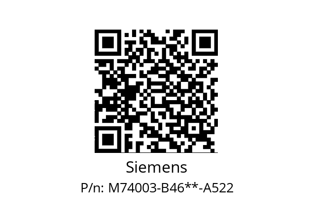   Siemens M74003-B46**-A522