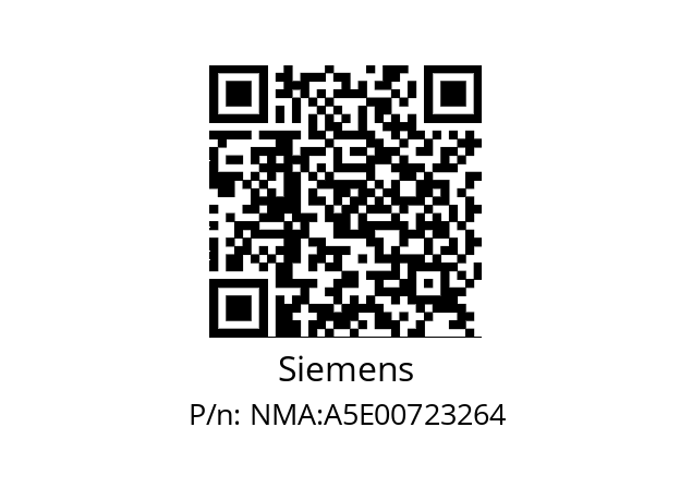   Siemens NMA:A5E00723264