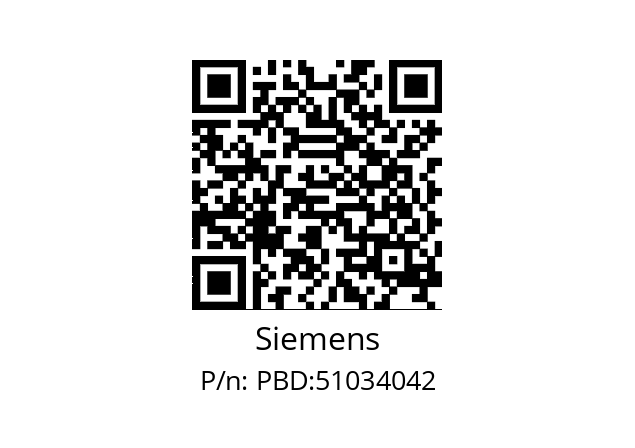   Siemens PBD:51034042