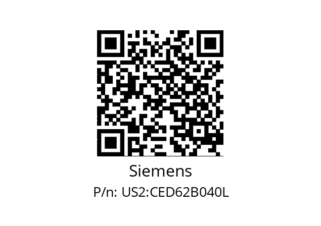   Siemens US2:CED62B040L