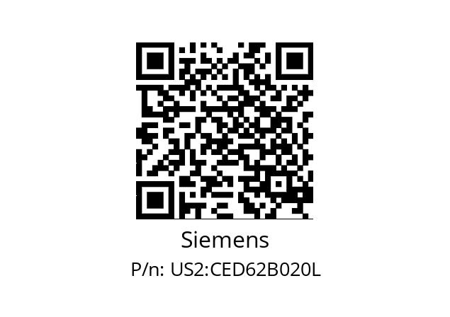   Siemens US2:CED62B020L