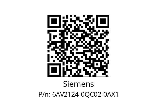   Siemens 6AV2124-0QC02-0AX1