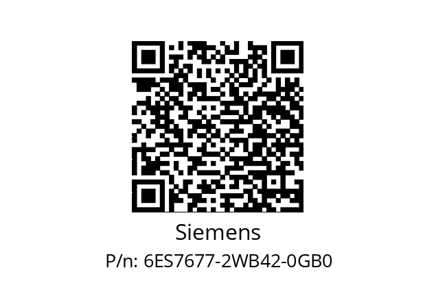  6ES76772WB420GB0 Siemens 6ES7677-2WB42-0GB0