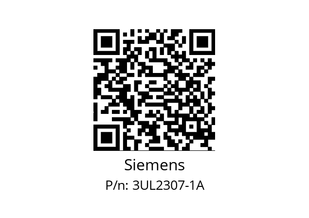   Siemens 3UL2307-1A