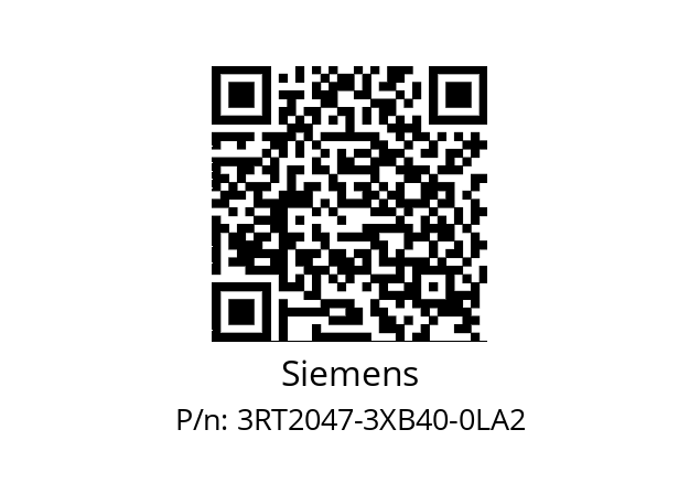   Siemens 3RT2047-3XB40-0LA2