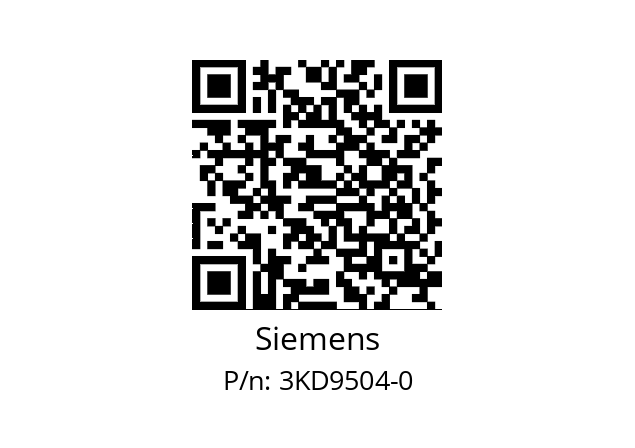   Siemens 3KD9504-0