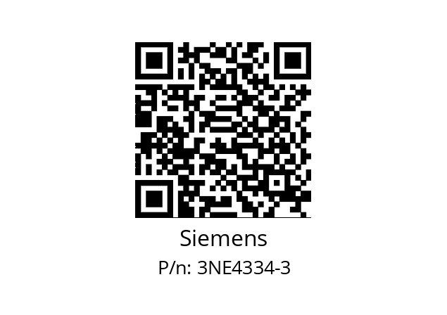   Siemens 3NE4334-3