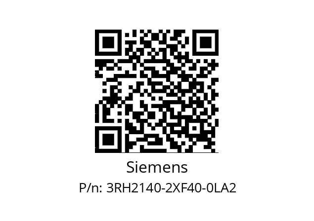   Siemens 3RH2140-2XF40-0LA2