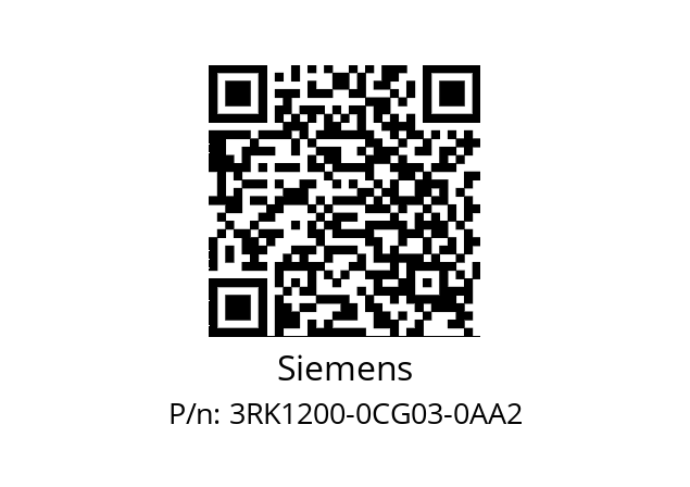   Siemens 3RK1200-0CG03-0AA2