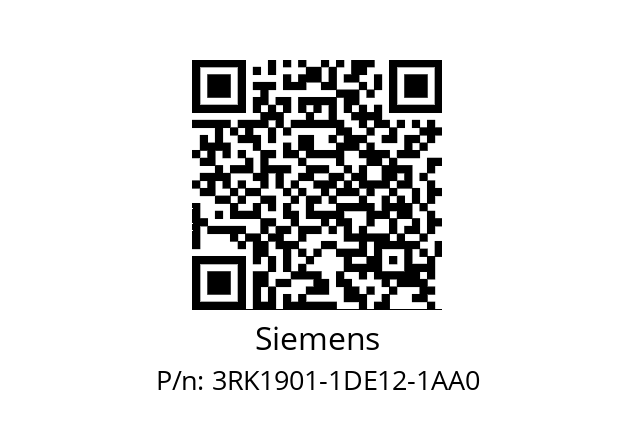   Siemens 3RK1901-1DE12-1AA0