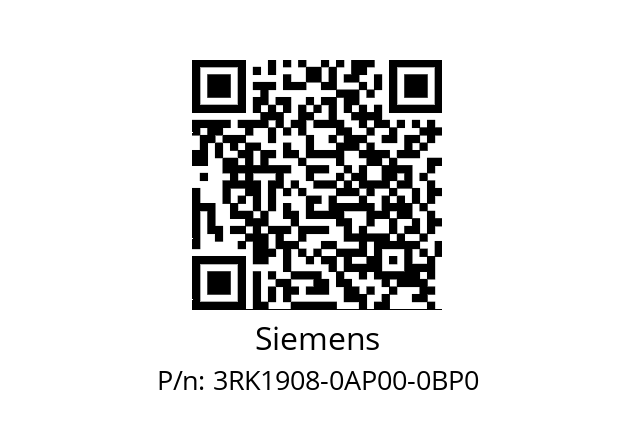   Siemens 3RK1908-0AP00-0BP0