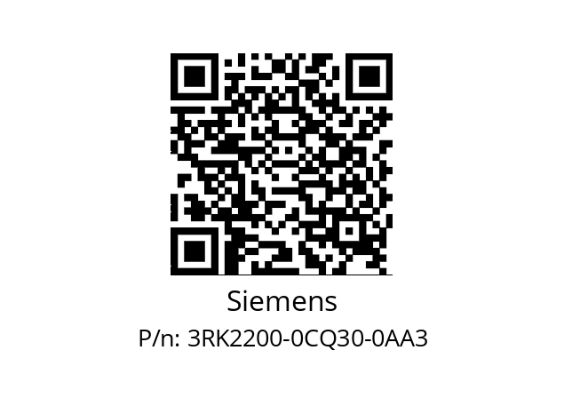   Siemens 3RK2200-0CQ30-0AA3