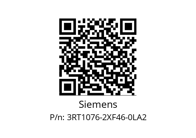   Siemens 3RT1076-2XF46-0LA2