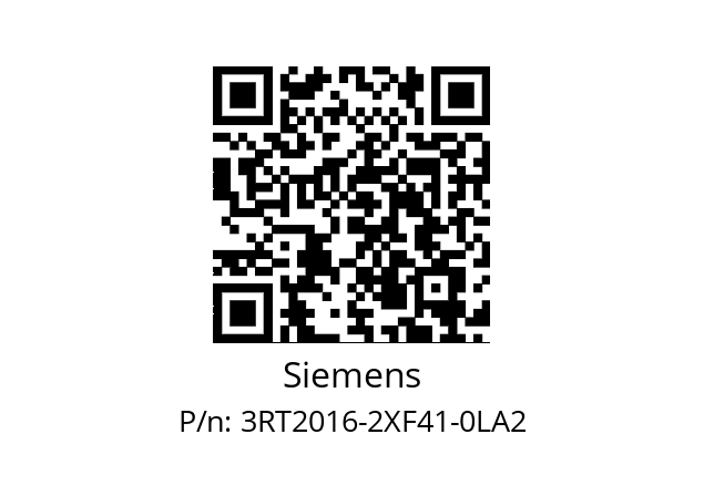   Siemens 3RT2016-2XF41-0LA2