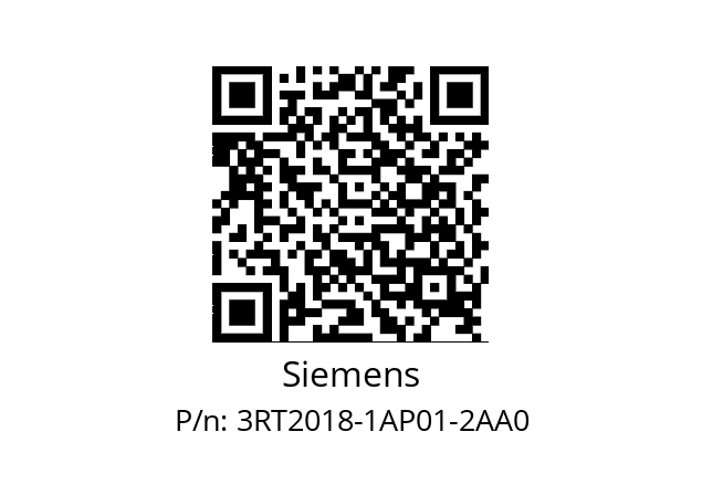   Siemens 3RT2018-1AP01-2AA0