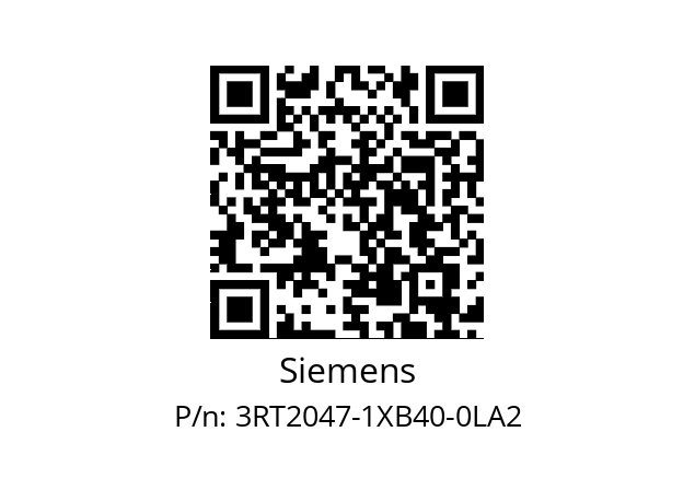   Siemens 3RT2047-1XB40-0LA2