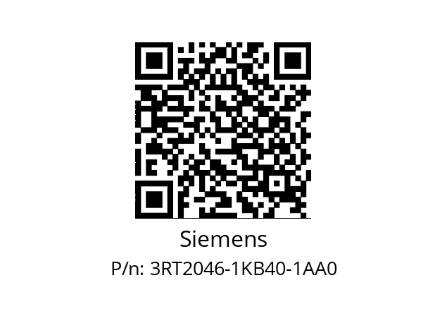   Siemens 3RT2046-1KB40-1AA0