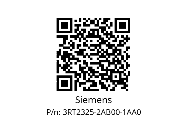   Siemens 3RT2325-2AB00-1AA0