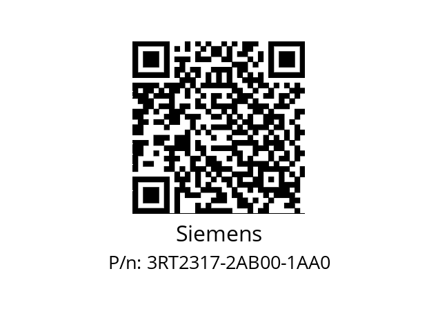   Siemens 3RT2317-2AB00-1AA0