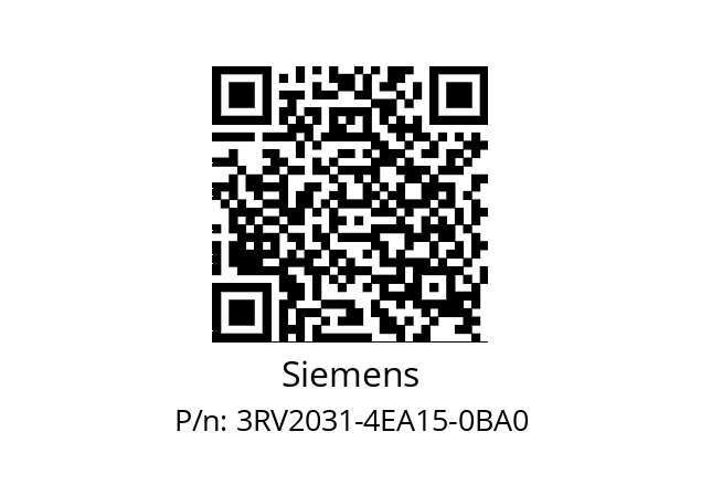   Siemens 3RV2031-4EA15-0BA0