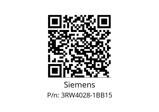   Siemens 3RW4028-1BB15