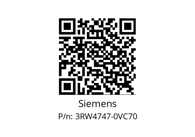   Siemens 3RW4747-0VC70