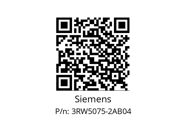   Siemens 3RW5075-2AB04