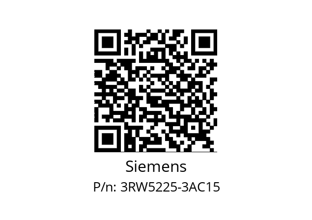   Siemens 3RW5225-3AC15