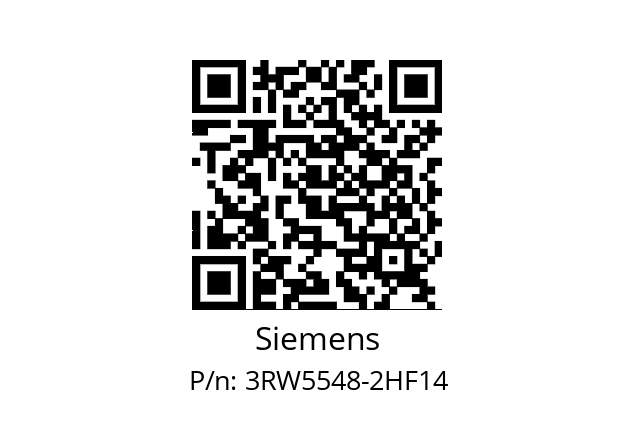   Siemens 3RW5548-2HF14