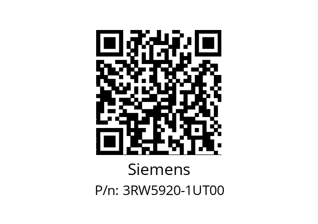   Siemens 3RW5920-1UT00