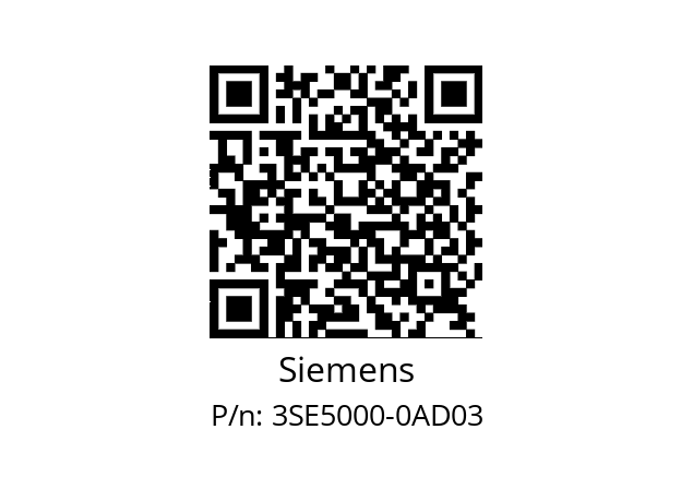   Siemens 3SE5000-0AD03