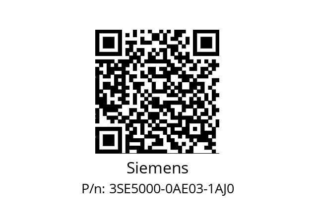   Siemens 3SE5000-0AE03-1AJ0