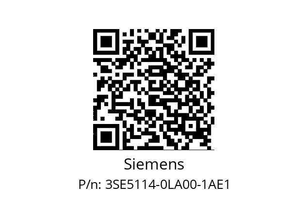   Siemens 3SE5114-0LA00-1AE1