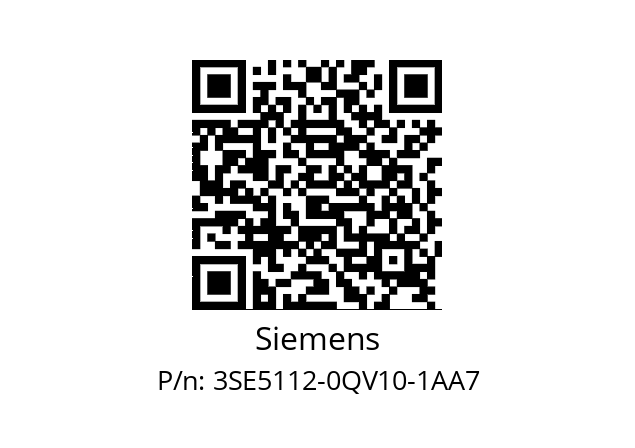   Siemens 3SE5112-0QV10-1AA7