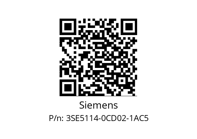   Siemens 3SE5114-0CD02-1AC5